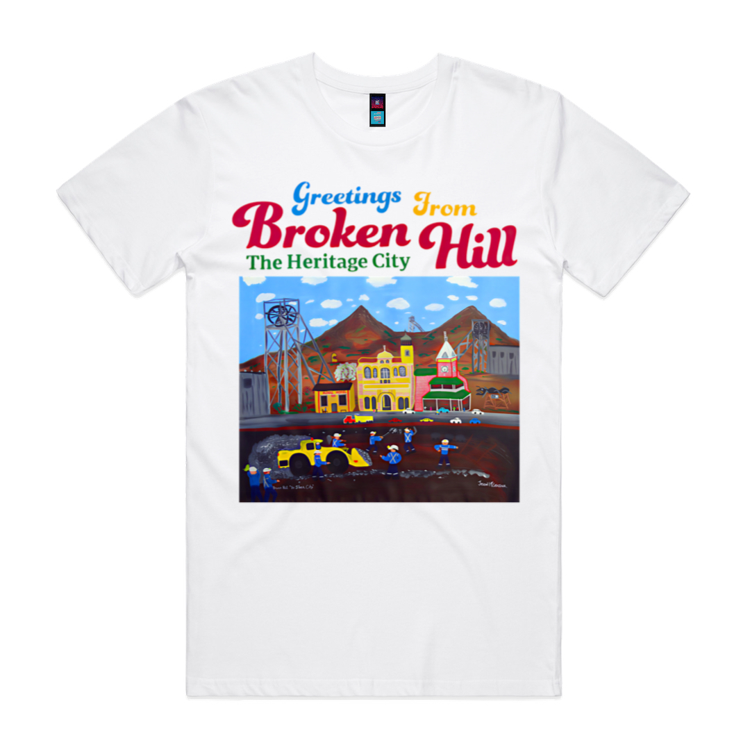 Jason McCarthur Broken Hill T-shirt design